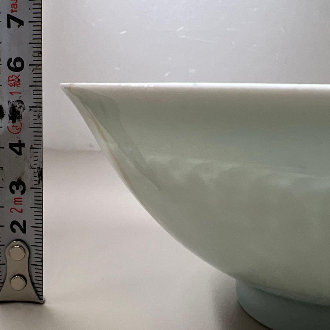 中国宋時代　影青陰刻　茶碗　直径12.2㎝　トヒオ　東な7-0703⭐︎2F