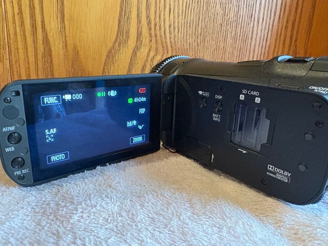 【動作確認済】Canon HDビデオカメラ iVIS HF G20