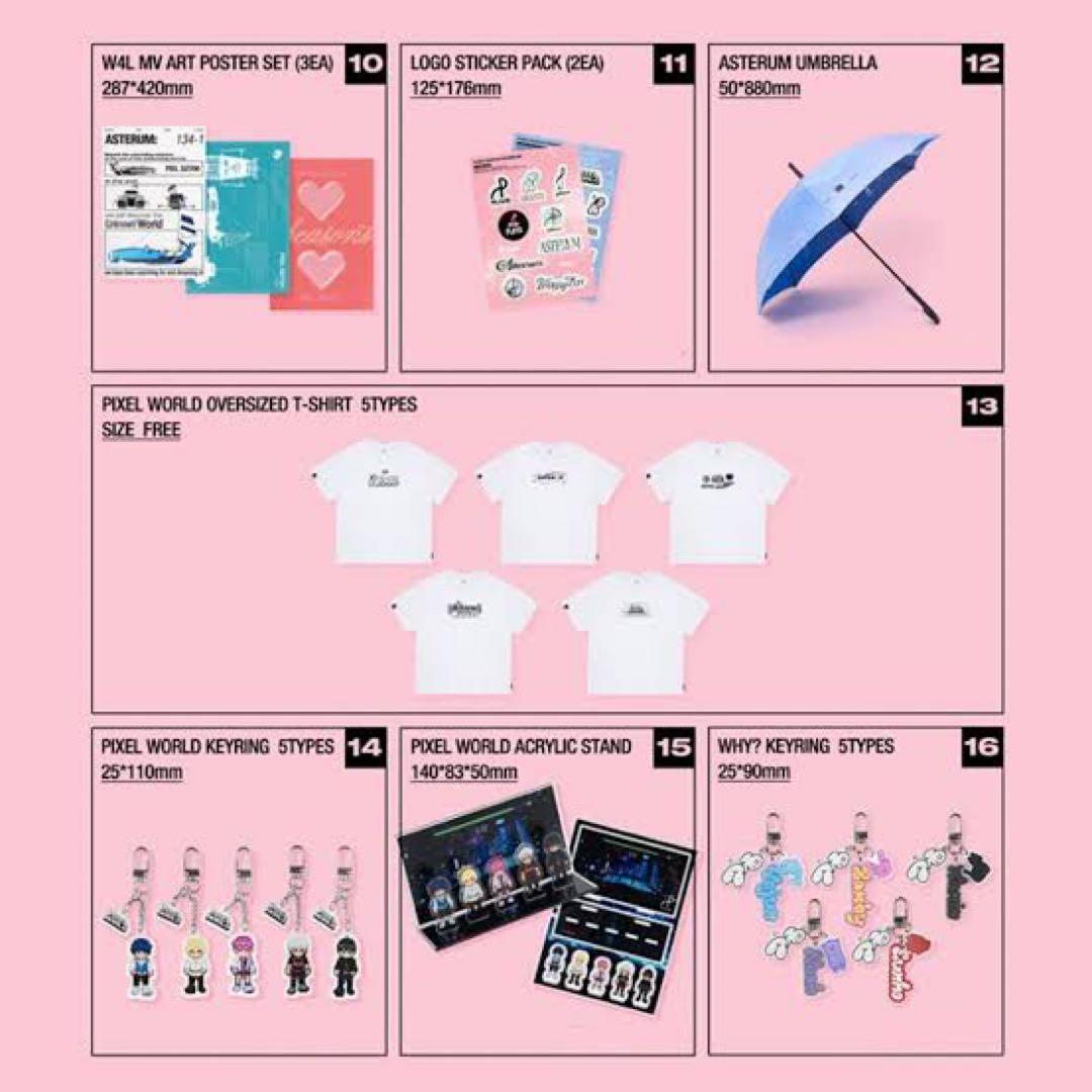 【激レア】PLAVE Eunho ウノ Pixel World tシャツ　タッグ