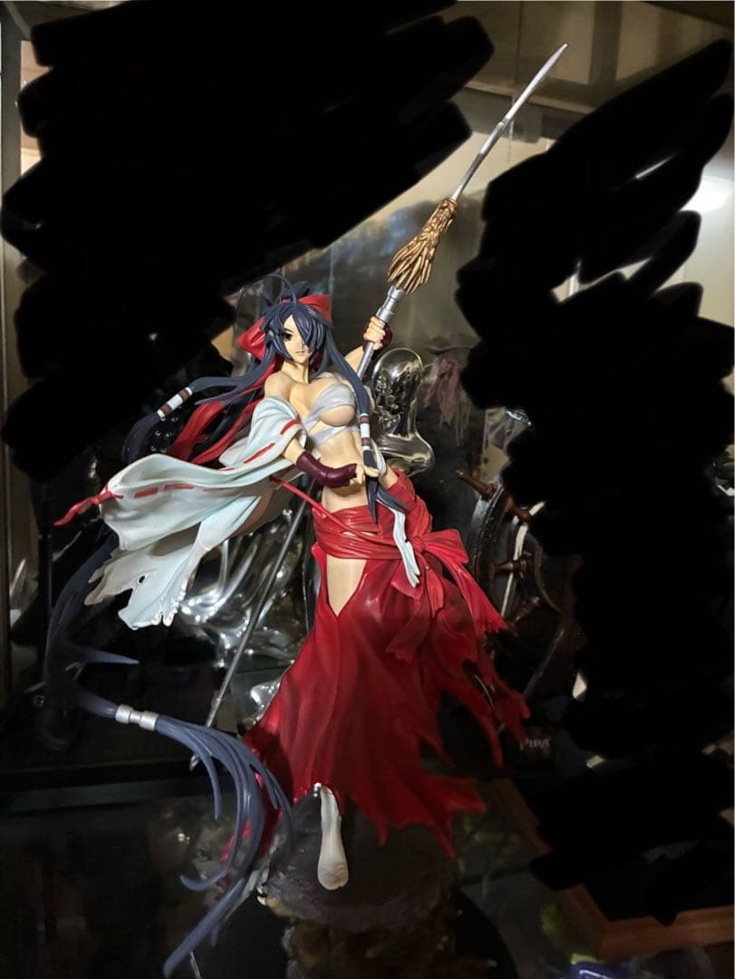 一騎当千 1/6 関羽雲長 巫女Ver 塗装済み完成品　フィギュア