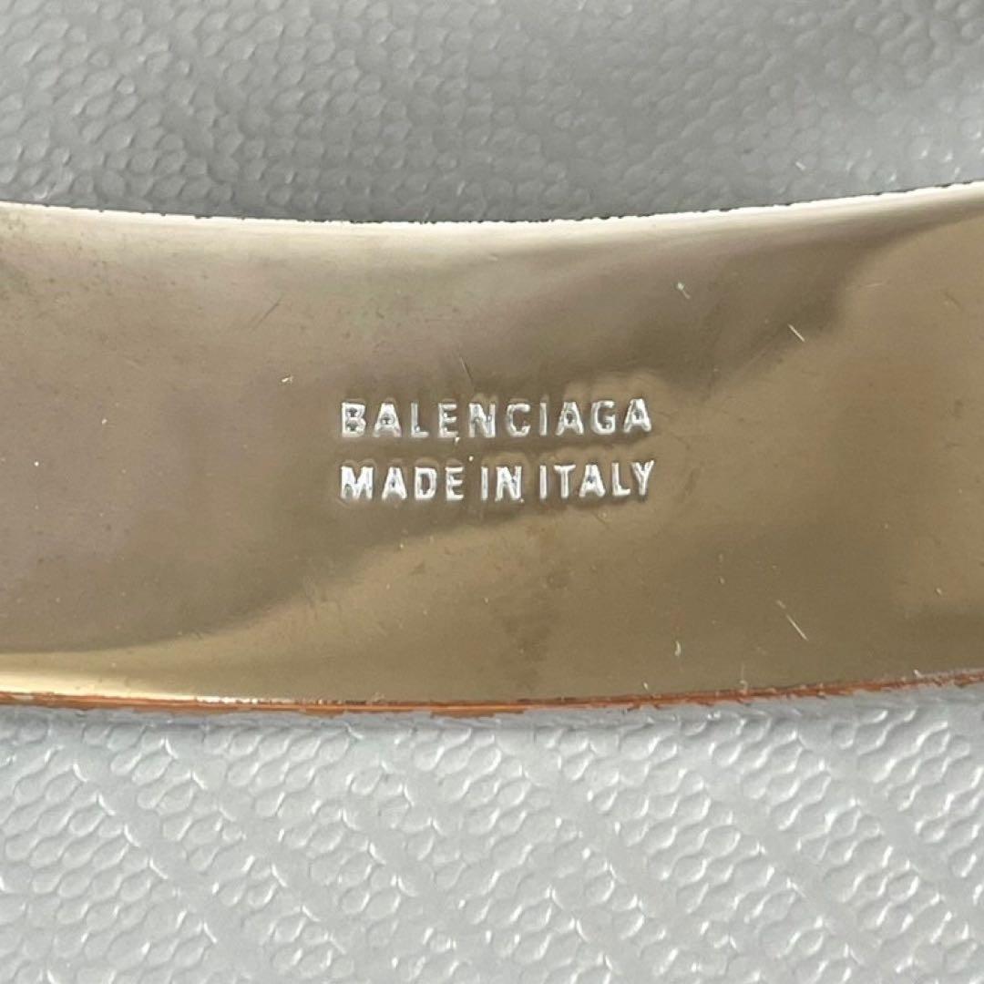 【付属品付き】バレンシアガ ブレスレット ロゴ プレート バングル アクセサリー