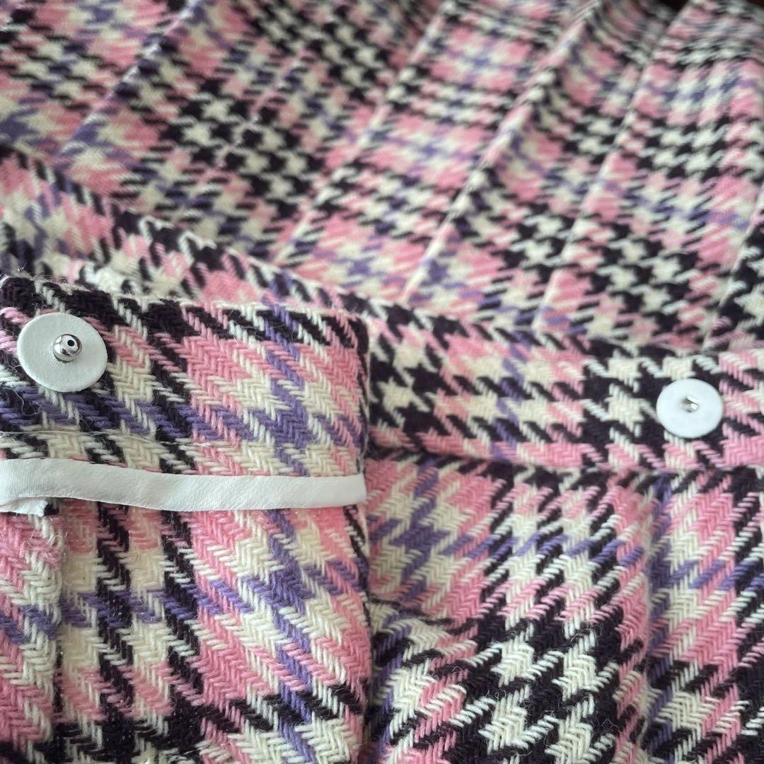 gucci ツイード プリーツラップスカート