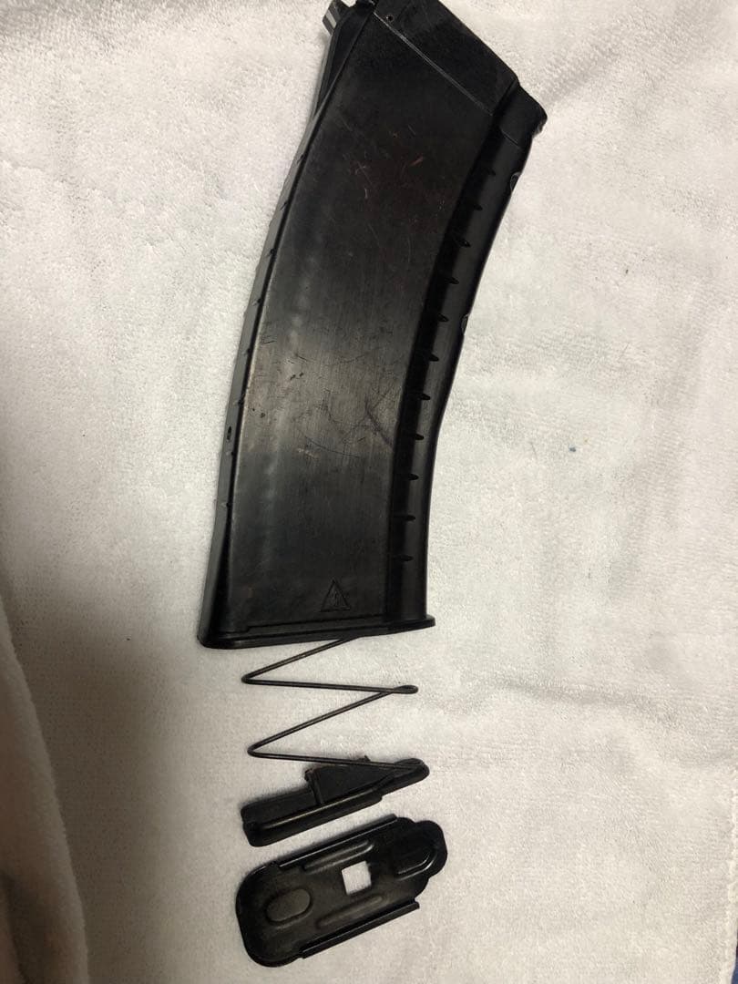 AK 実物 マガジン 電動ガン用 プラム　AK74 マルイ　LCT