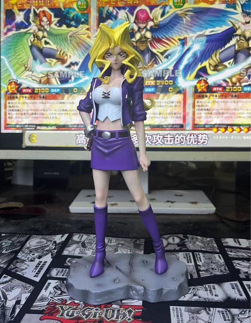 遊戯王 孔雀 舞 ガレージキット ガレキ スタチュー ①