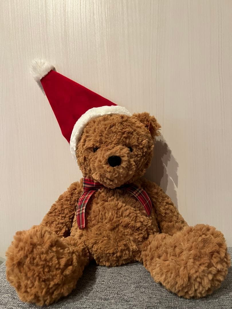 シュタイフ　Steiff ぬいぐるみ ティディベア クリスマス サンタ ジミー