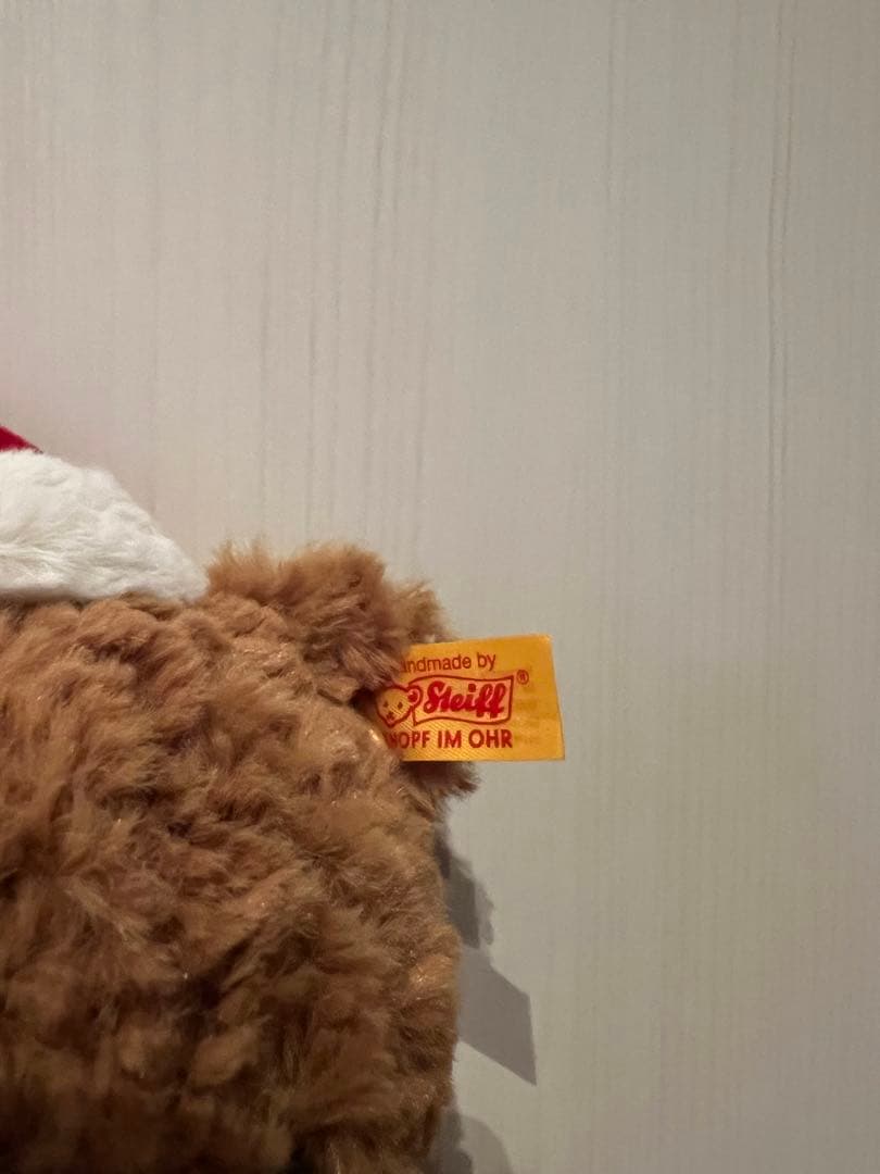 シュタイフ　Steiff ぬいぐるみ ティディベア クリスマス サンタ ジミー
