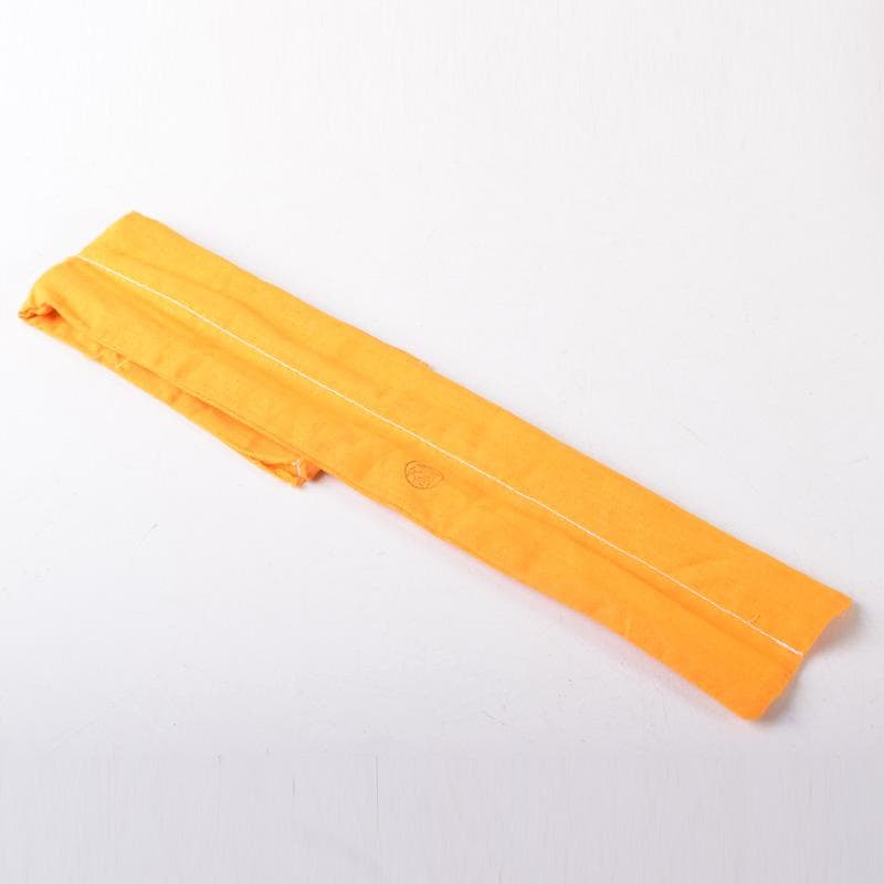 茶道具　金工師　木村清五郎造　菊頭四方透かし　飾火箸　共布共箱　V　7391