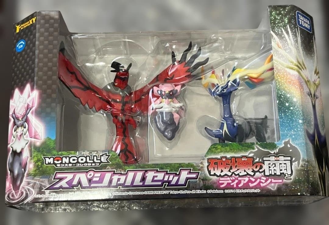 新品未開封品　モンコレ　ディアンシー　スペシャルセット　破壊の繭　ポケモンZA