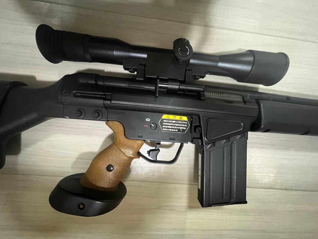 うぴろんじぇーむす専用 東京マルイPSG-1電動ライフル スコープ付き