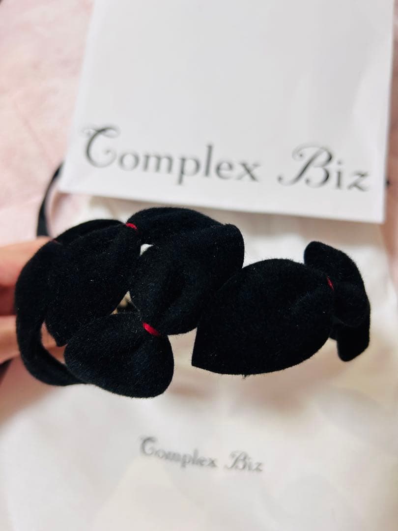Complex Biz コンプレックスビズ　フェルトリボンカチューシャ新品未使用