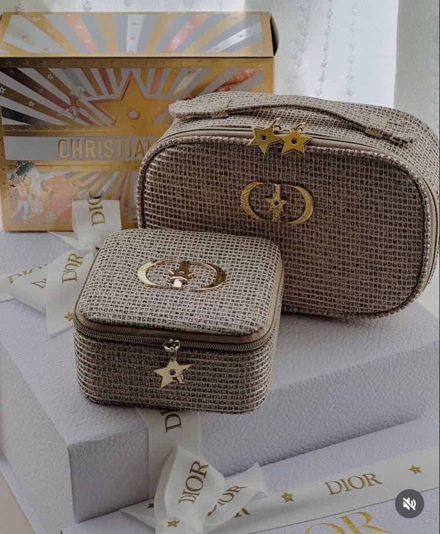 新品　Dior ホリデー2025 ポーチ&ジュエリーBOX