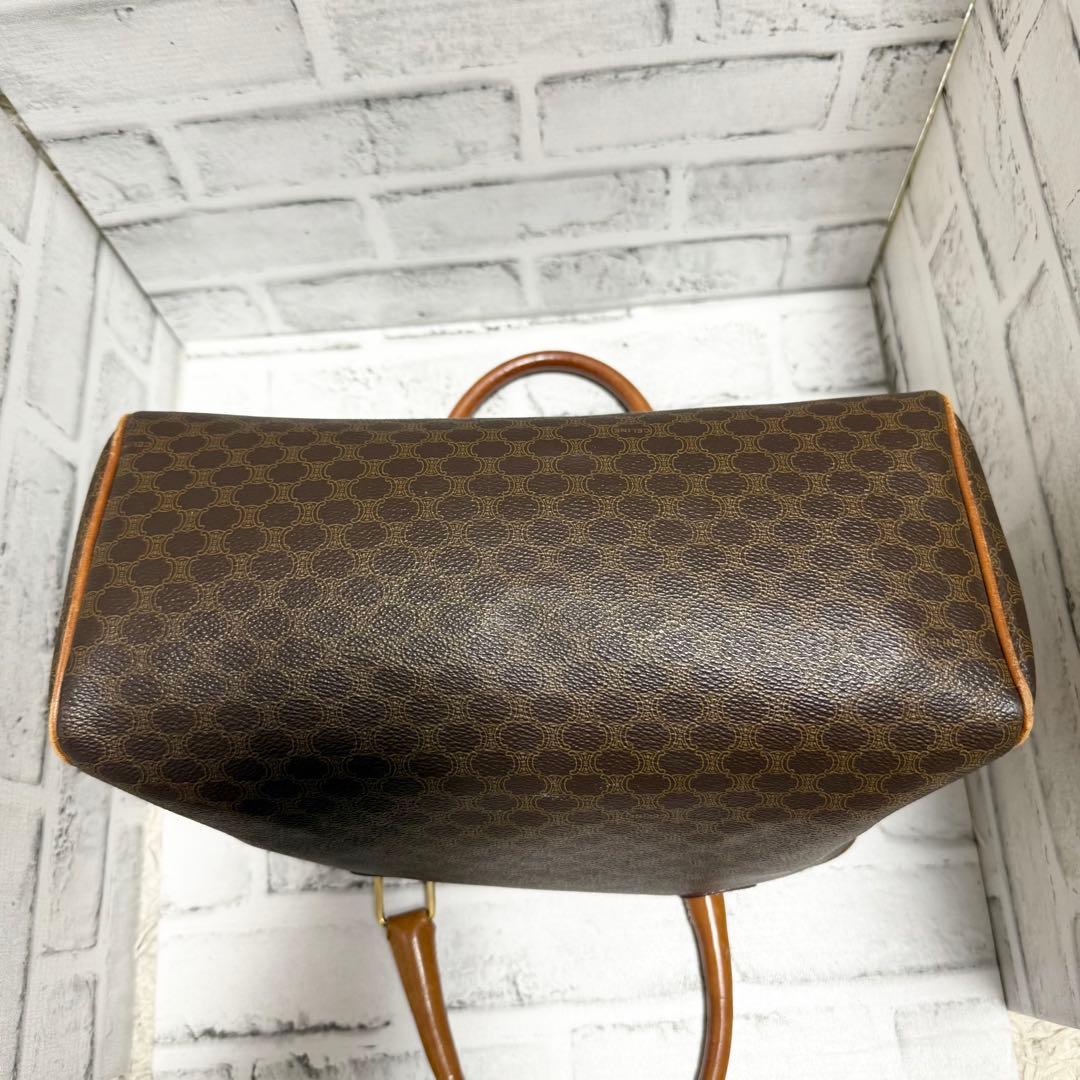 2way/大人気/美品✨セリーヌ マカダム柄 ミニボストンバッグ ハンドバッグ