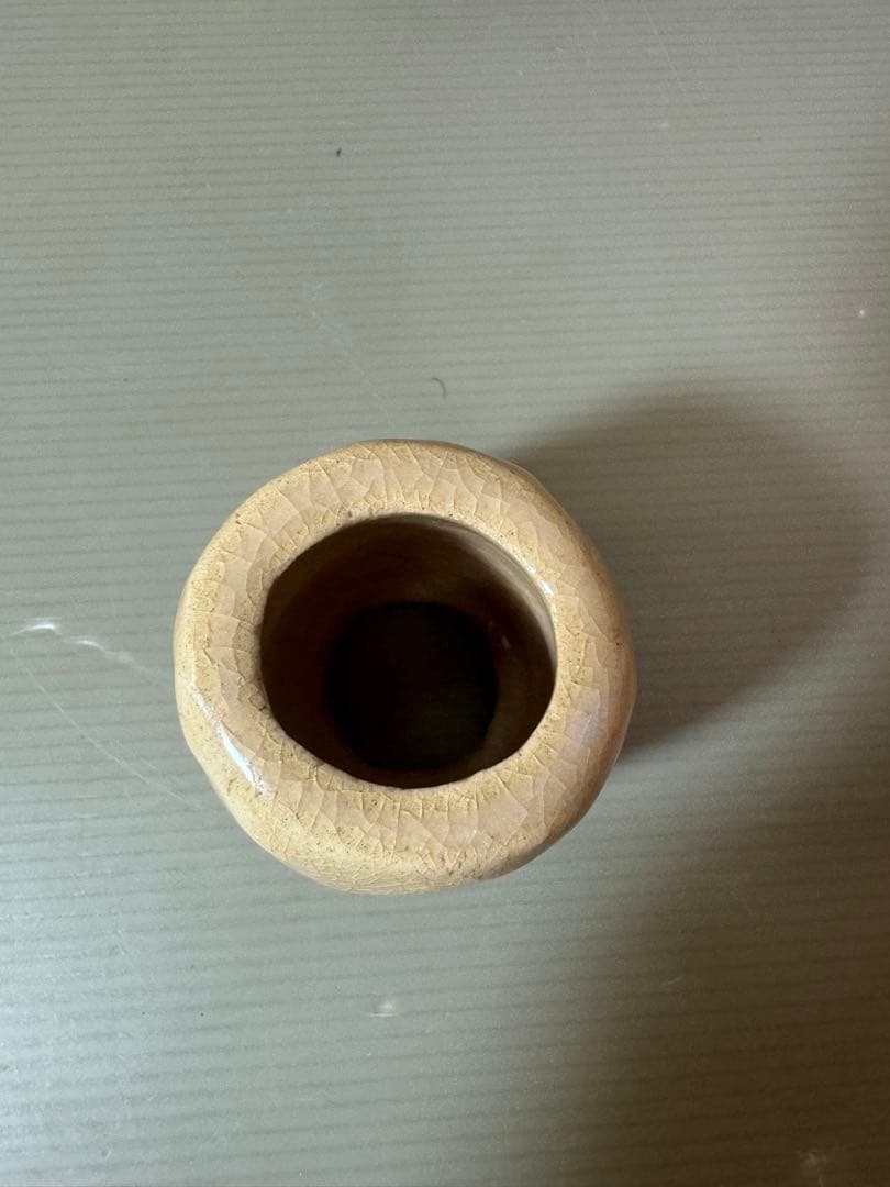 2873 萩焼　新庄助右衛門窯　蓋置　未使用