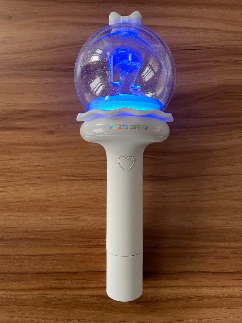 【美品】FRUITS ZIPPER 公式ペンライト ＋ カスタムパーツ（月足天音