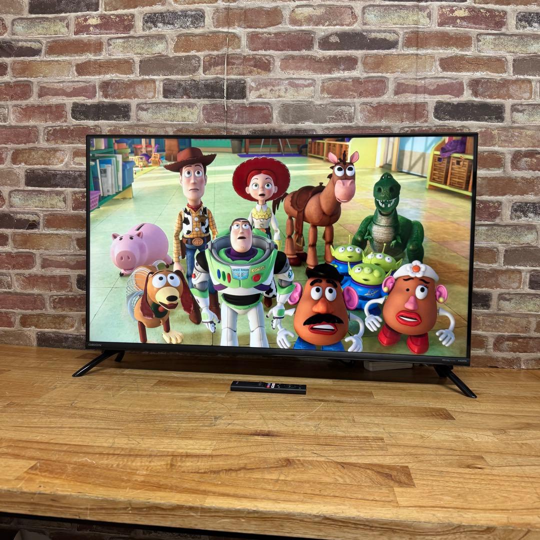 ORION 40インチ チューナーレス スマートテレビ SAFH401 アプリ○