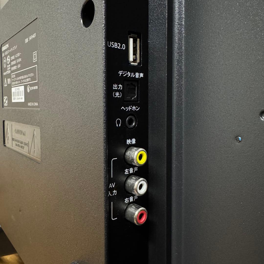 ORION 40インチ チューナーレス スマートテレビ SAFH401 アプリ○