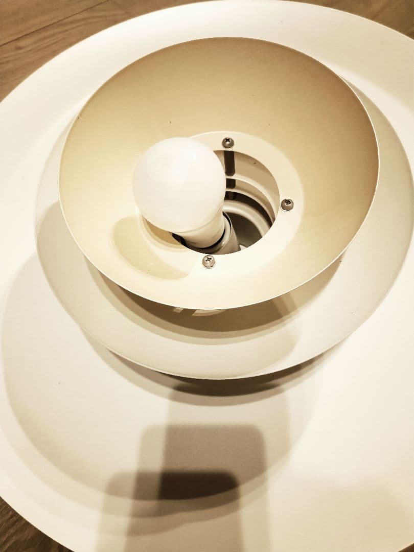 ひ*め様 北欧★ホワイトペンダントライト・ランプシェード・ポール・ヘニングセン