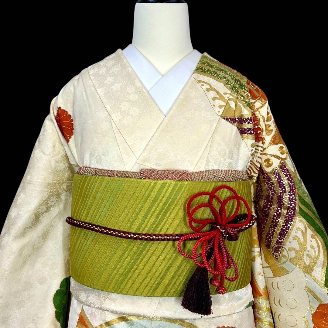 翠陽　振袖　振り袖　正絹