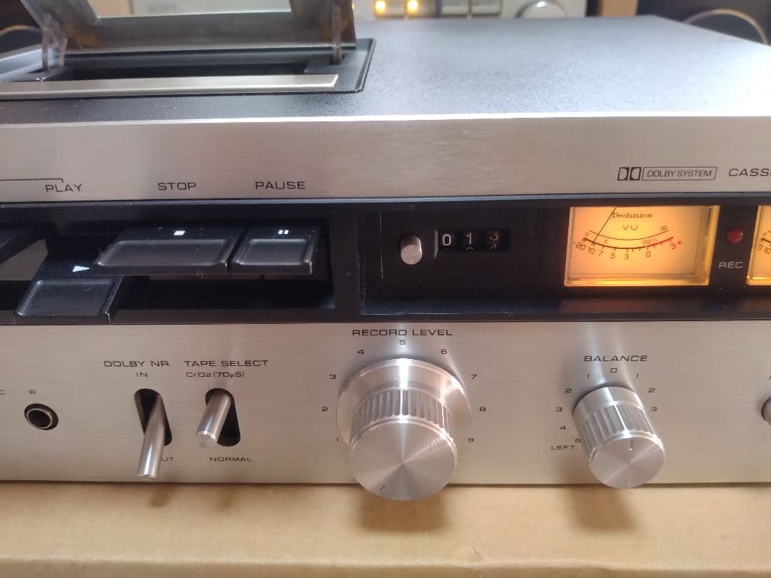 レア機! 軽整備済 Technics テクニクス RS-610U カセットデッキ