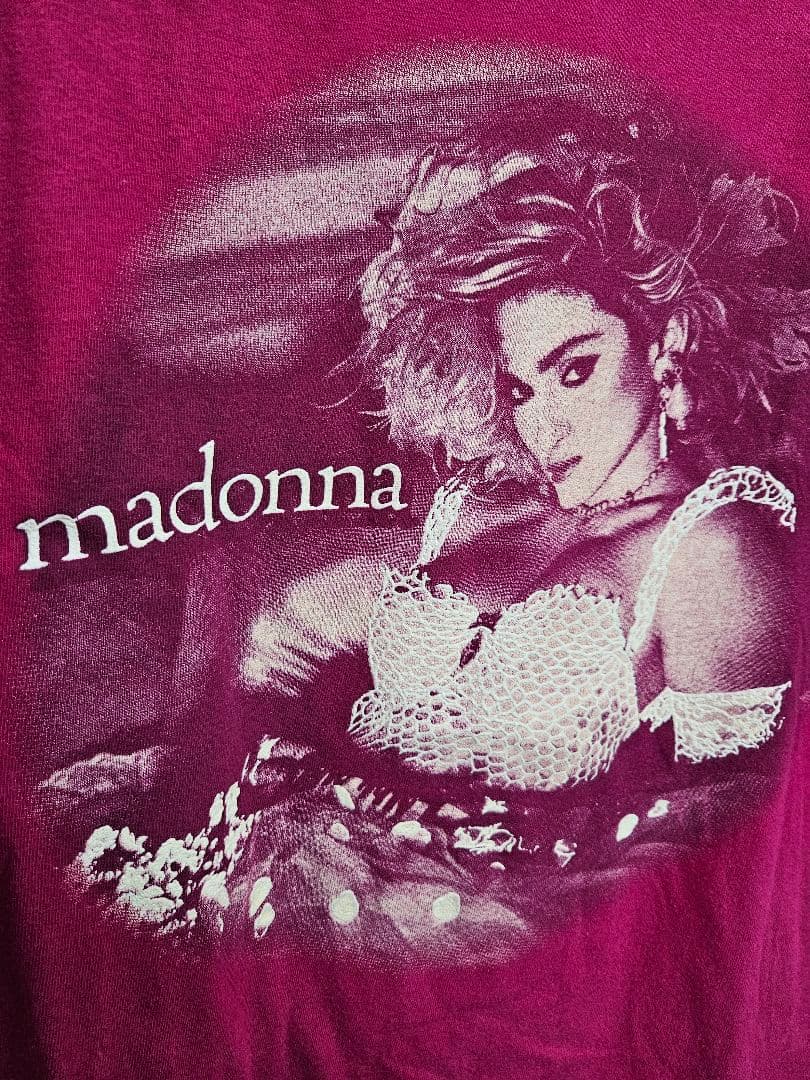 希少 1985 ヴィンテージ virgin tour マドンナ バンドTシャツ