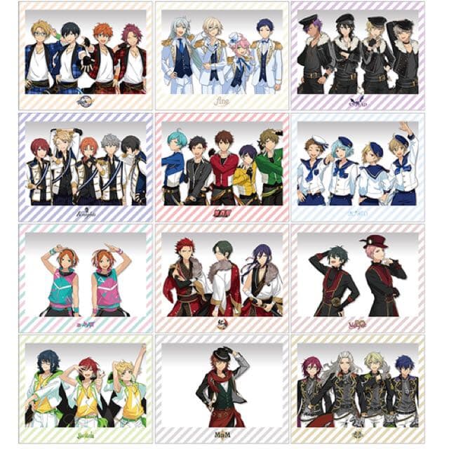 新品★あんスタ【Valkyrie】インスタント写真風カード★6点セット