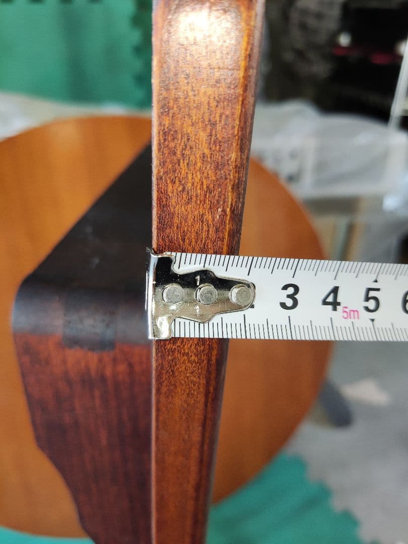 【アンティーク】昭和レトロ 木製 折り畳み式 四角形ちゃぶ台 文机 飾り台