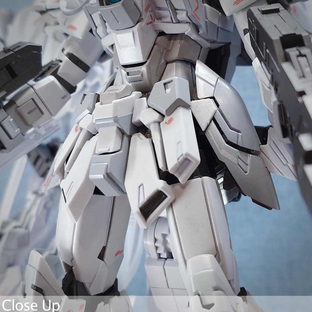 MG ウイングガンダム \" white カスタム\" パール塗装完成品