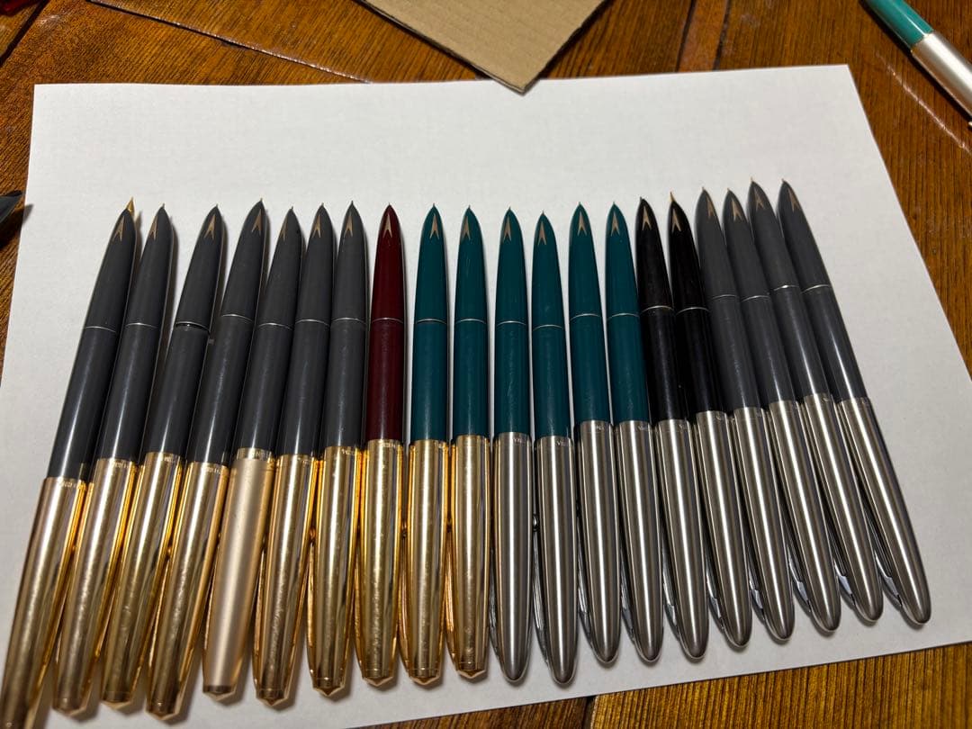 万年筆　まとめて20本