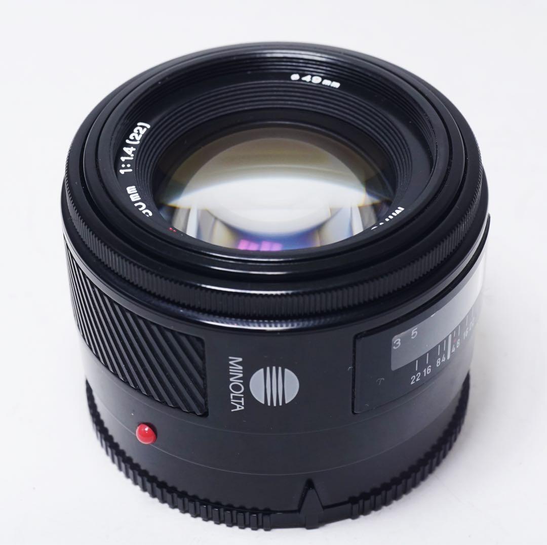 美品 MINOLTA AF 50mm f1.4 (22) 動作確認済