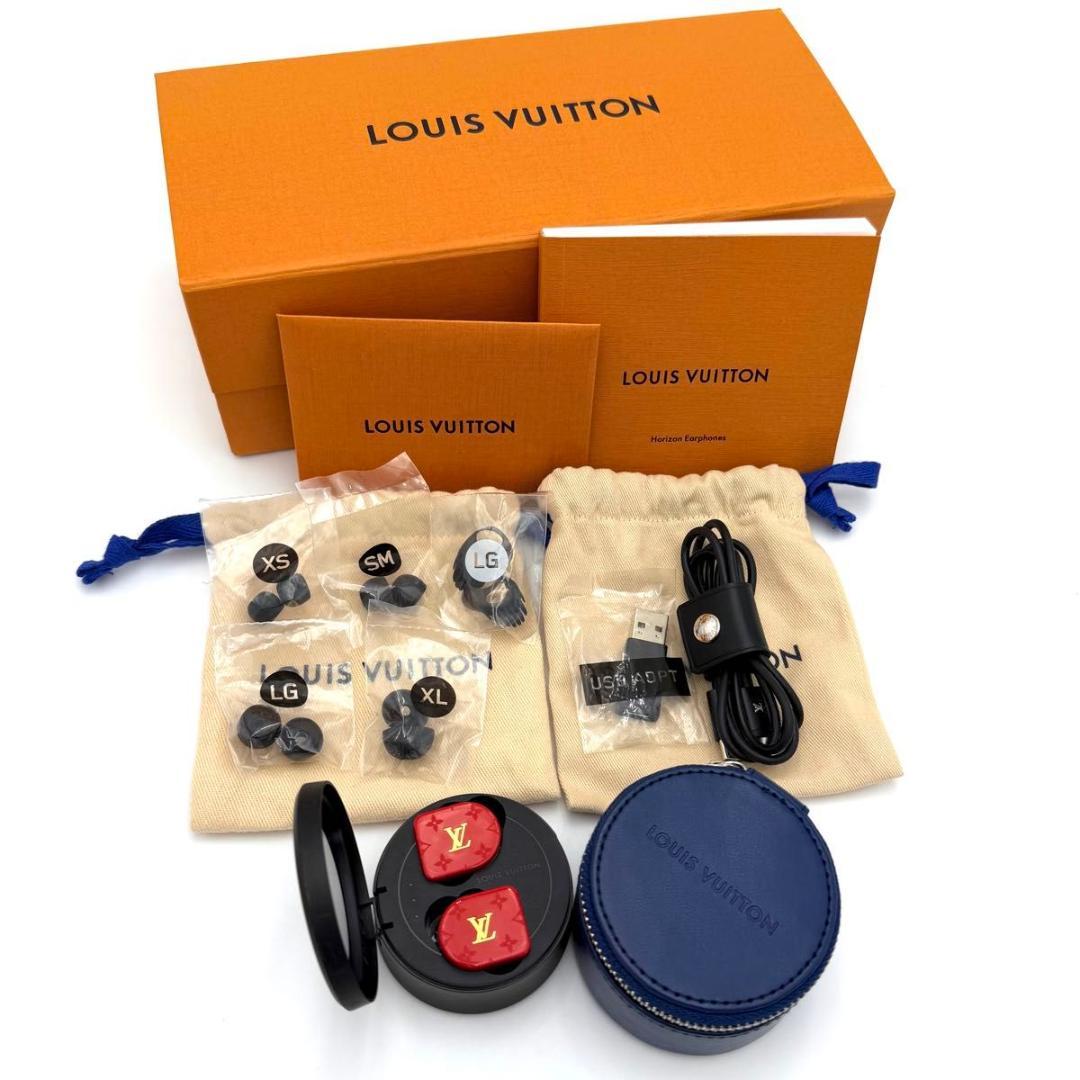 【未使用級】ヴィトン モノグラム ホライゾン ワイヤレスイヤホン QAB030