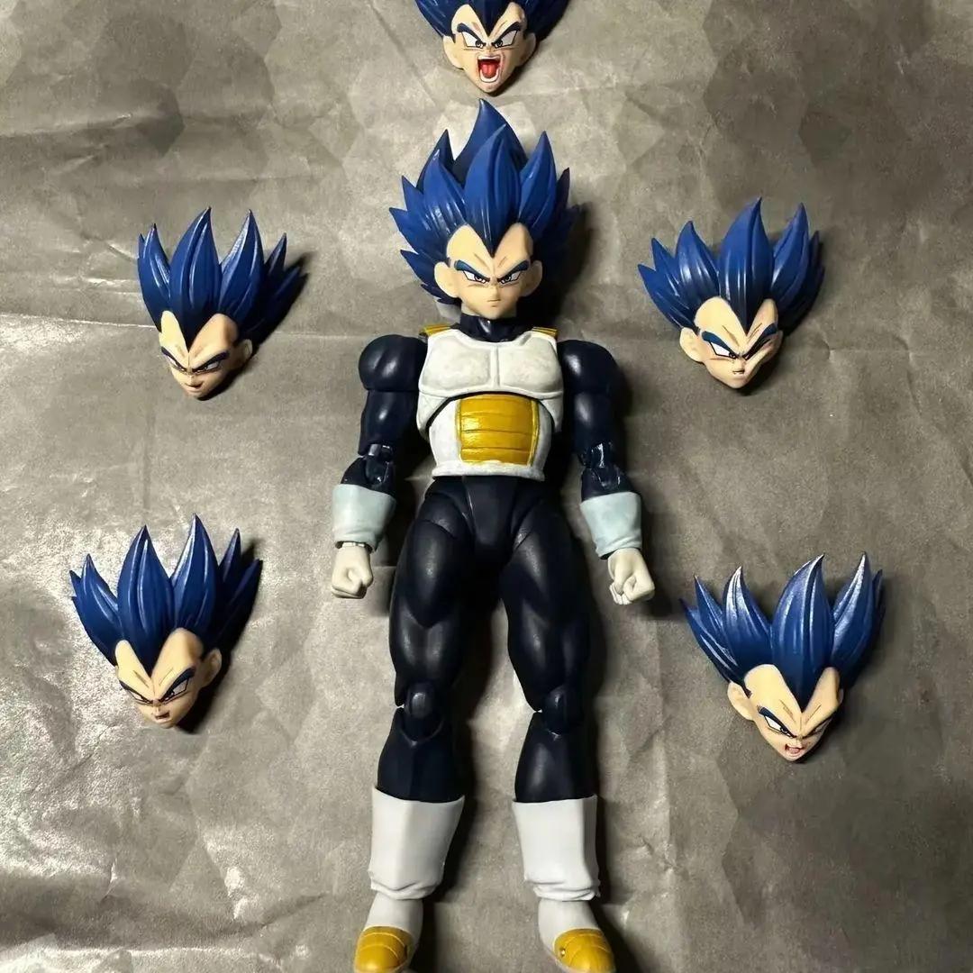 s.h.figuarts 同サイズ ドラゴンボール ベジータ 改造ヘット 4種類