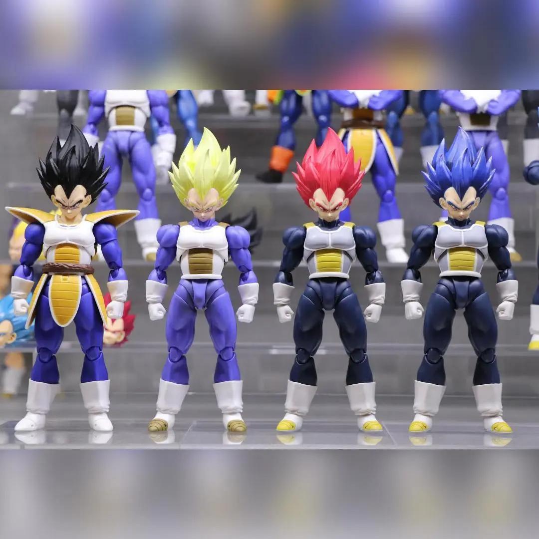 s.h.figuarts 同サイズ ドラゴンボール ベジータ 改造ヘット 4種類