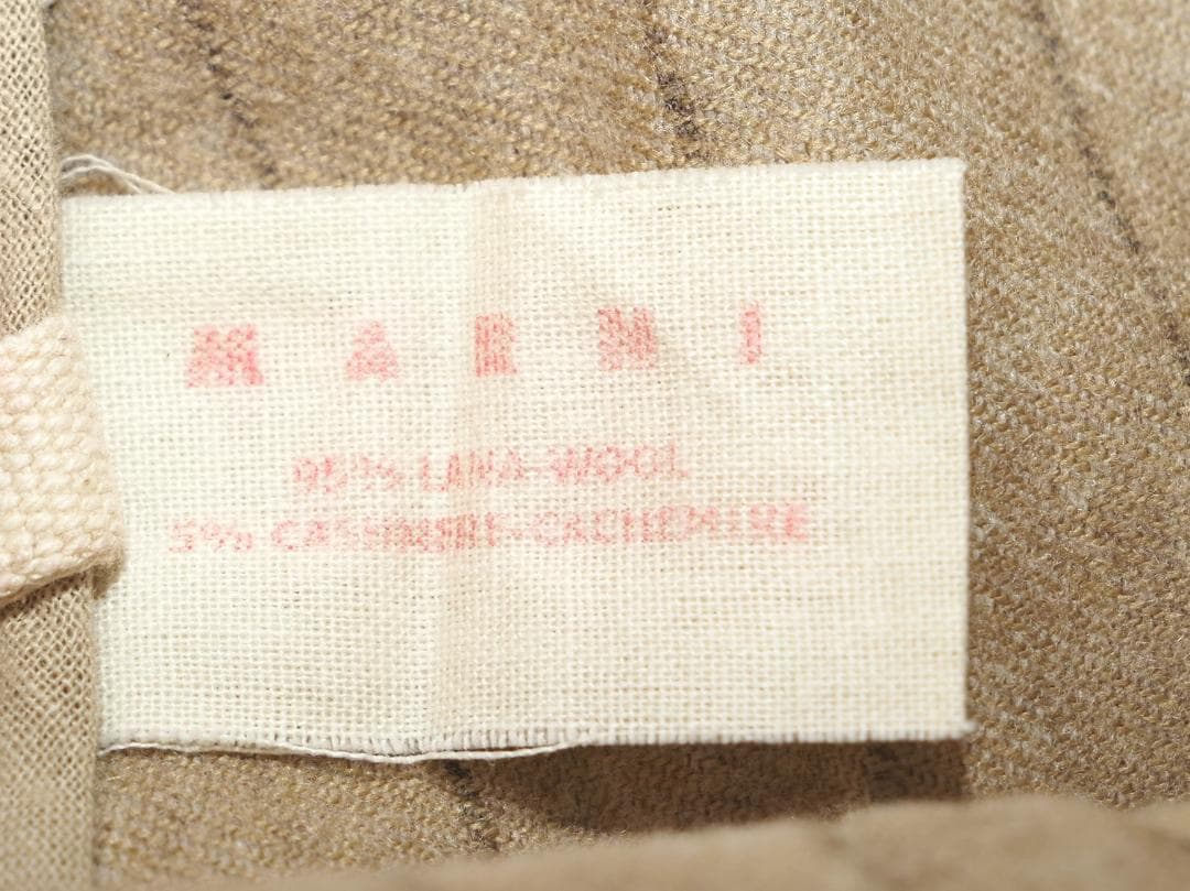 ビンテージ03SSアーカイブ marni マルニ クロップドサルエルパンツ46