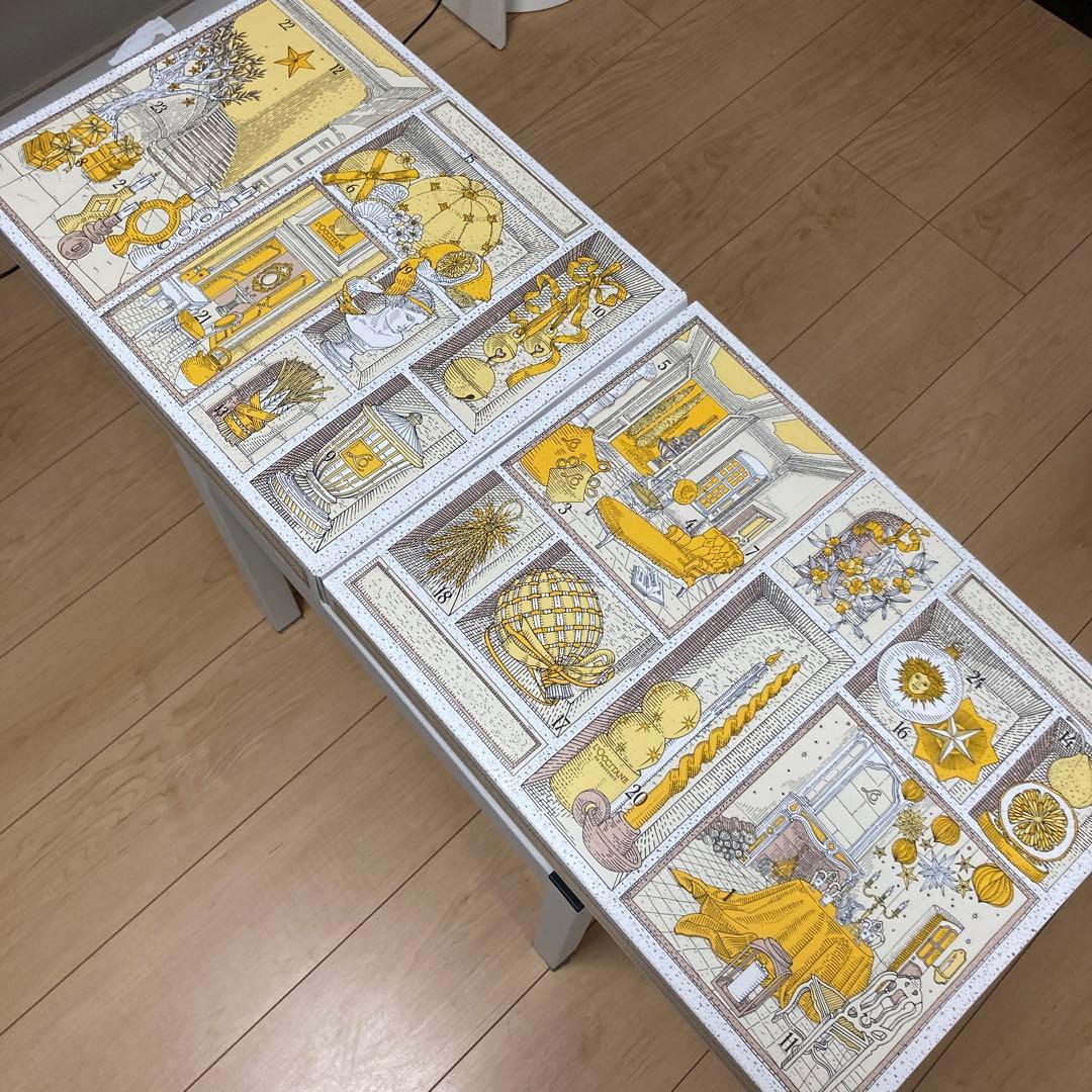 ロクシタン　アドベントカレンダー2025、紙袋おまけ