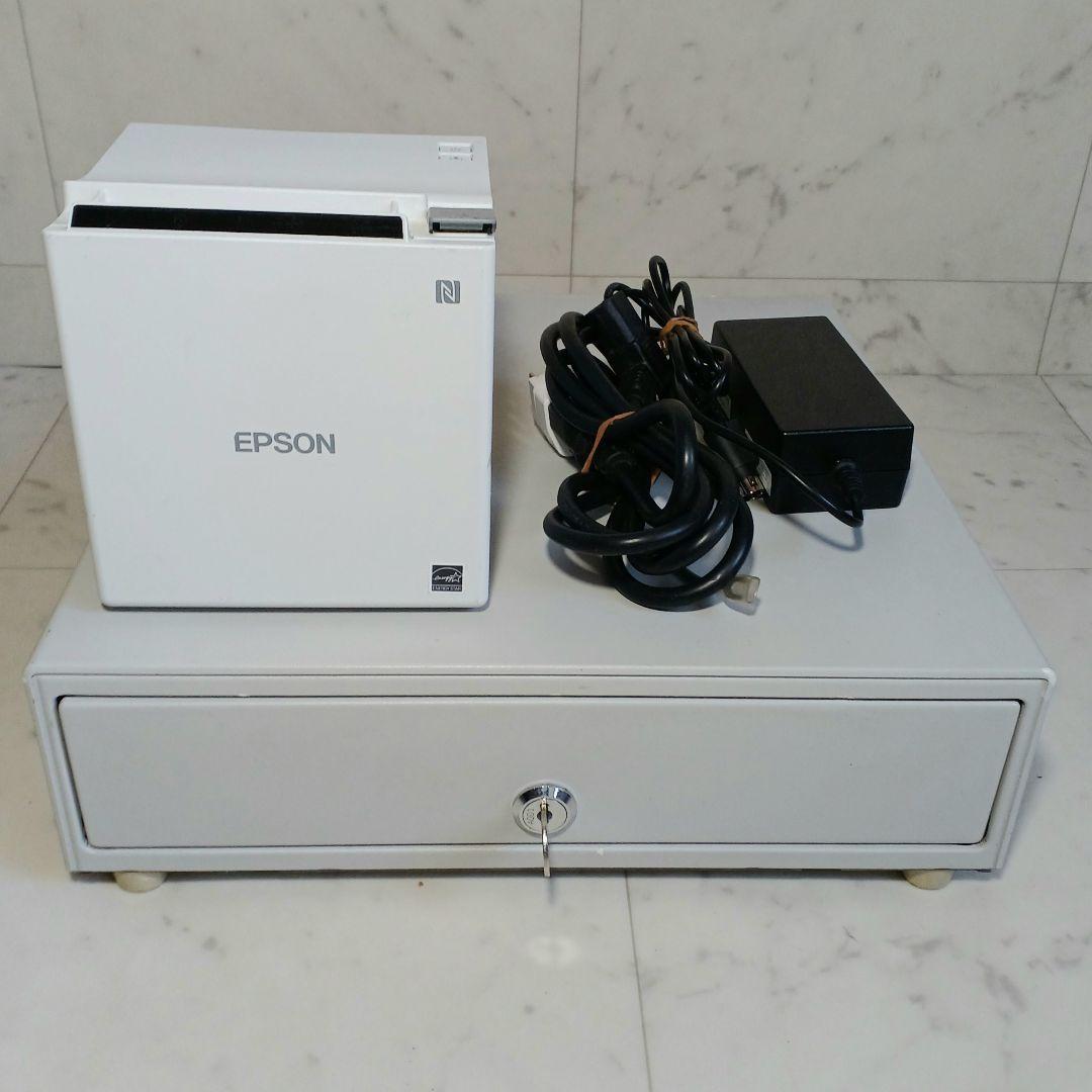 中古■EPSON TM-m30 サーマルプリンター＆ドロアー