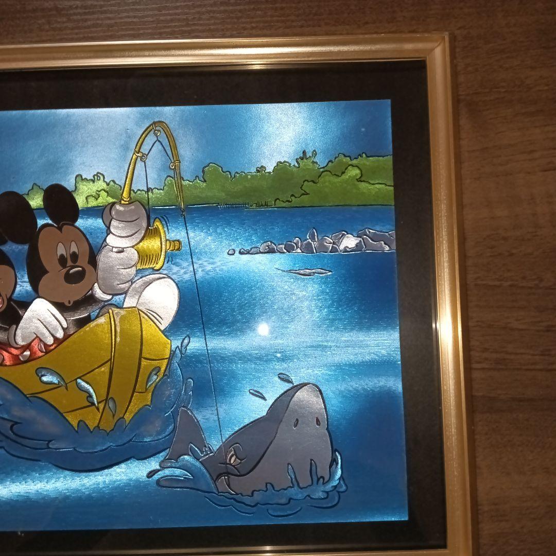 【超貴重】【ディズニー】『ミッキー ミニー』 アンティーク エッチングアート