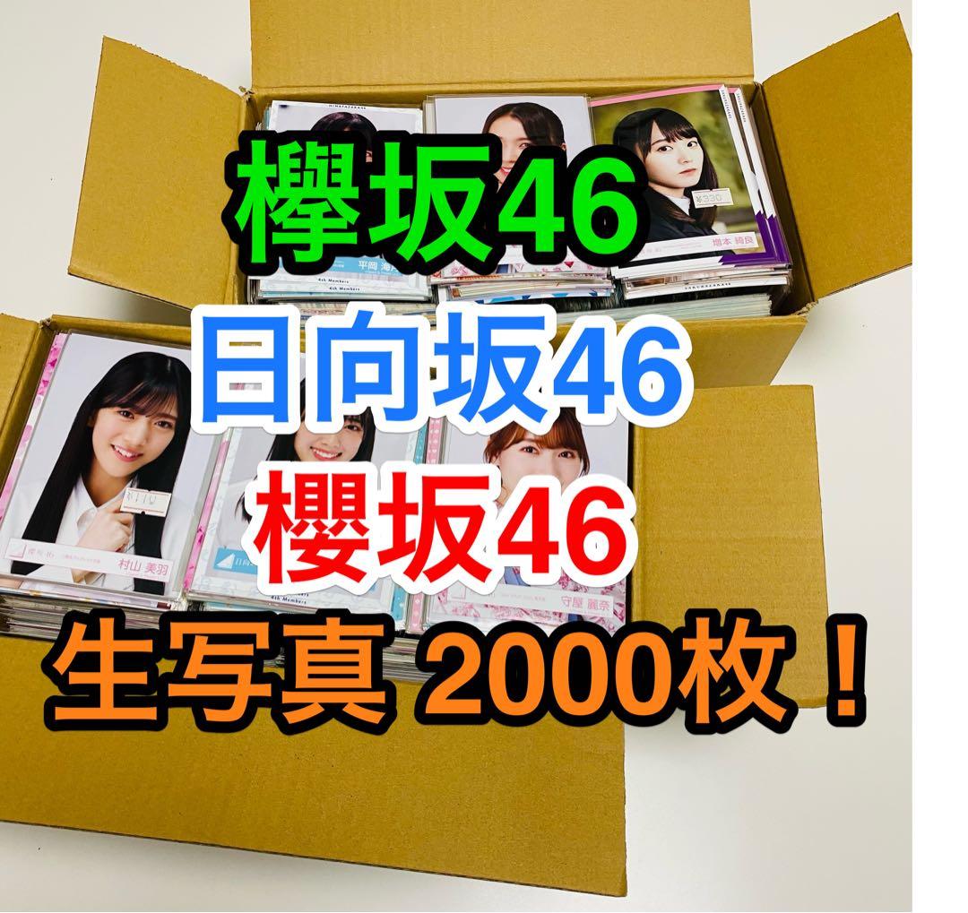 欅坂46/日向坂46/櫻坂46 生写真 2000枚！⑨