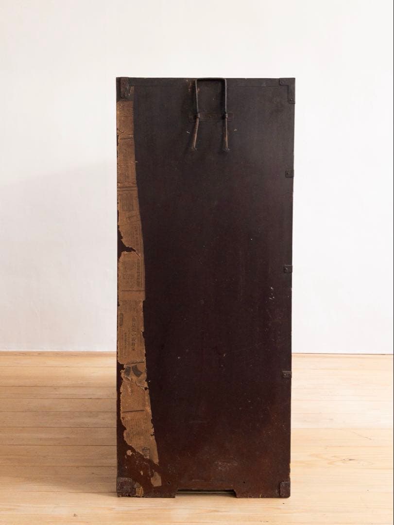 古家具　時代箪笥　4段引き出し　鉄金具　和箪笥・古道具　古家具　アンティーク