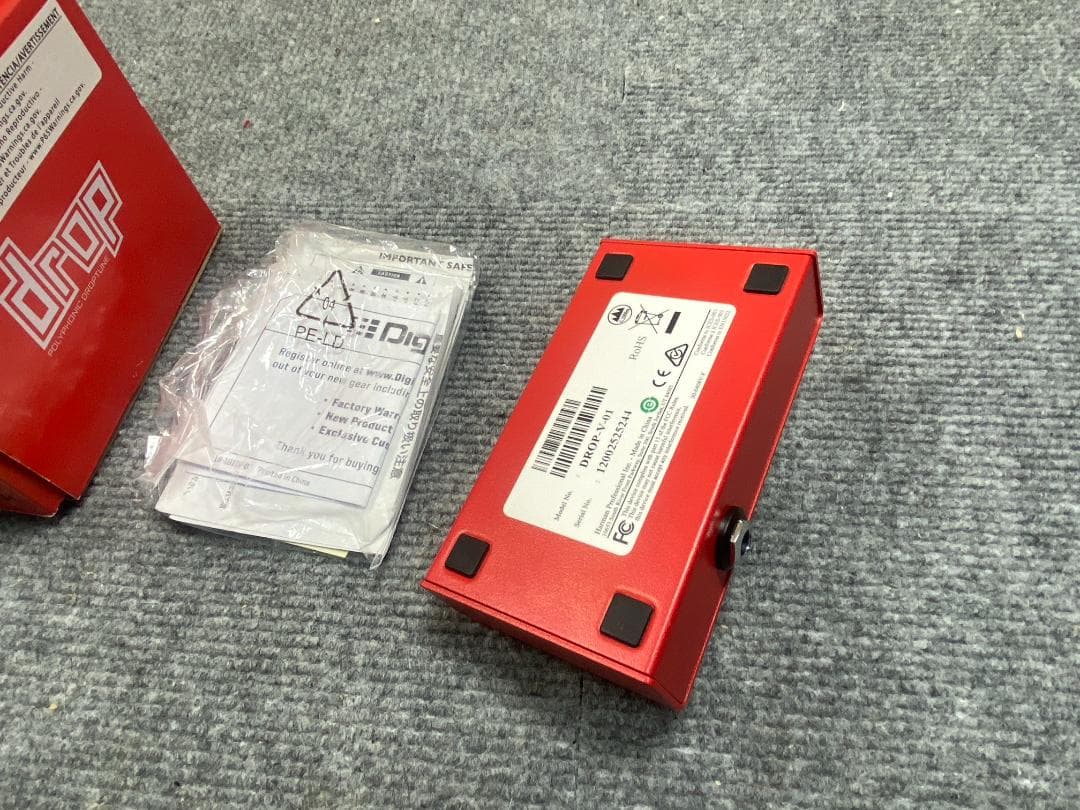 1023 digitech drop ピッチシフター ポリフォニック