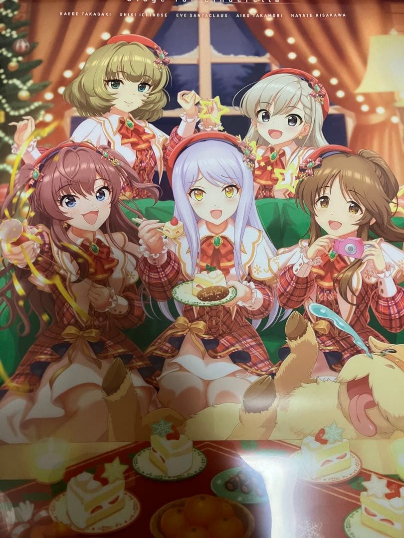 【非売品】シンデレラガールズ WINTER and WINDOW クリアポスター