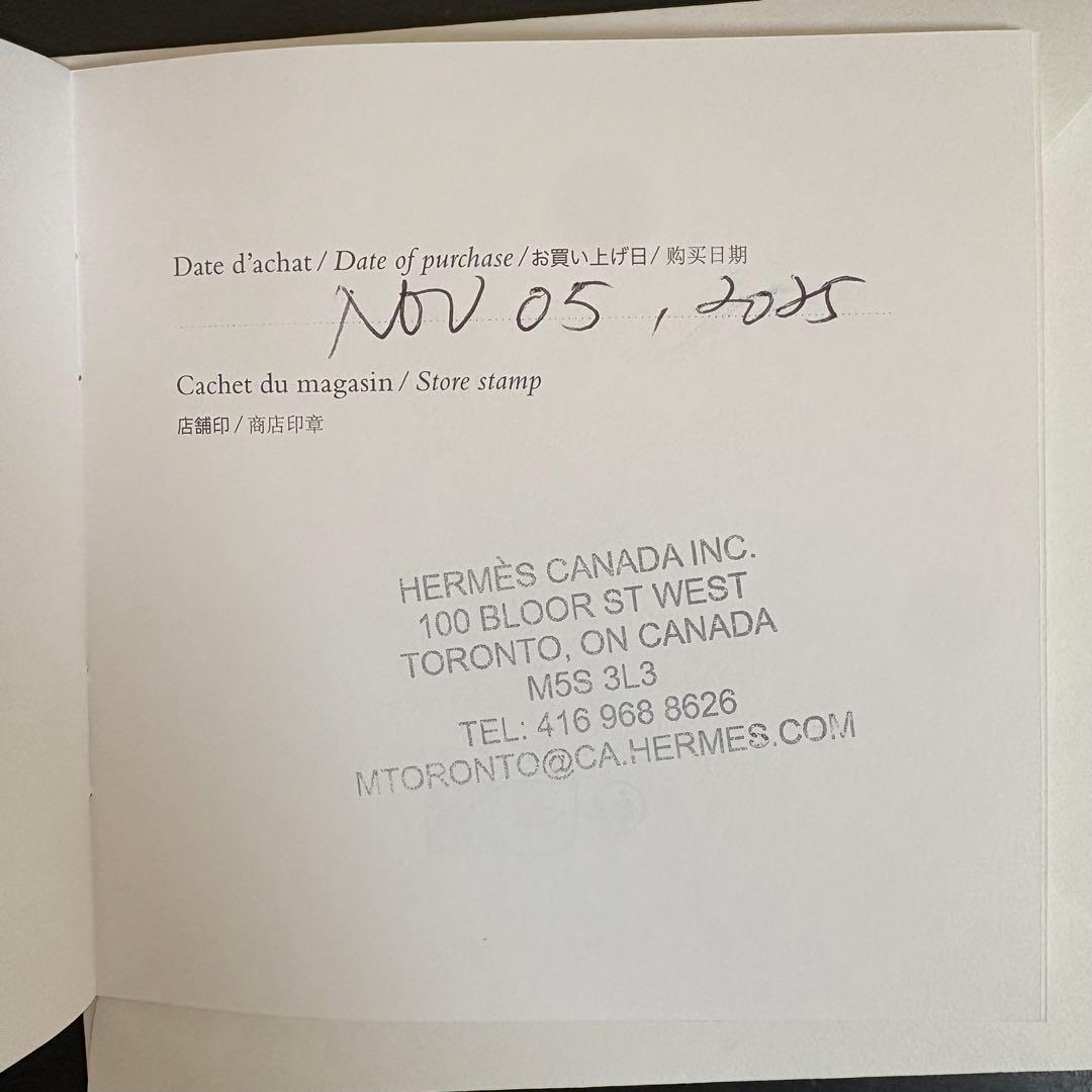 新品未使用⭐︎HERMES オスモズリングGM58