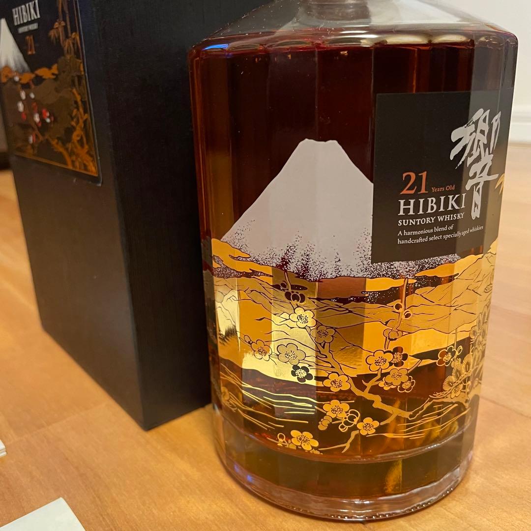 サントリーウイスキー響　21年　花鳥風月