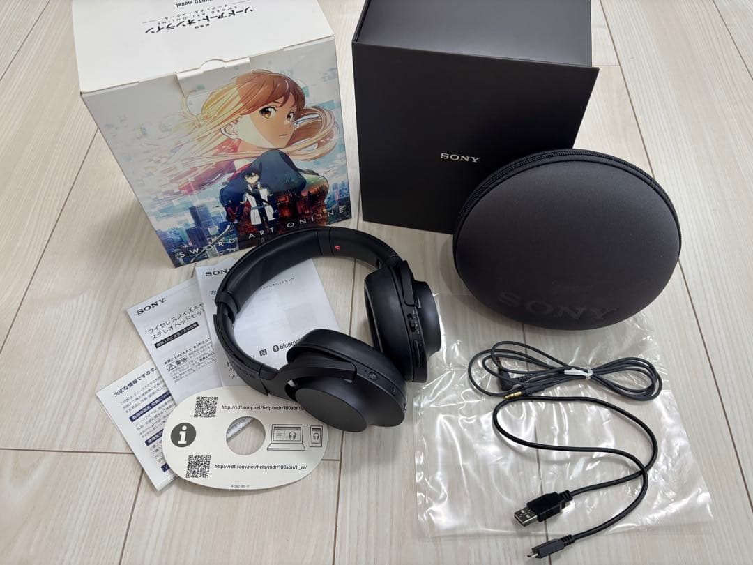 [現品限り]SONY ヘッドフォン ノイズキャンセリング ソードアートオンライン
