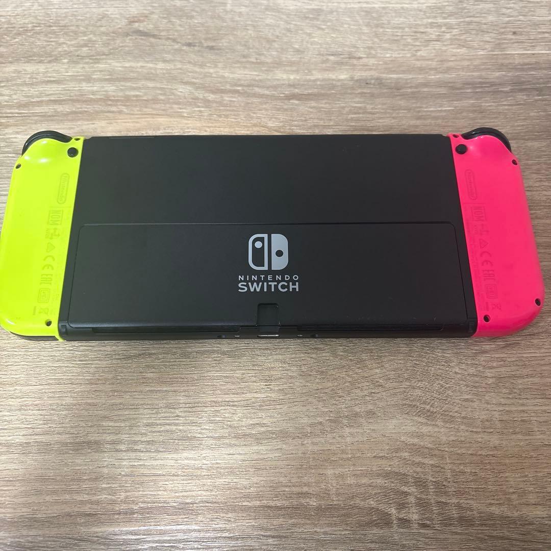 Nintendo Switch ピンク/イエロー本体　有機ELモデル