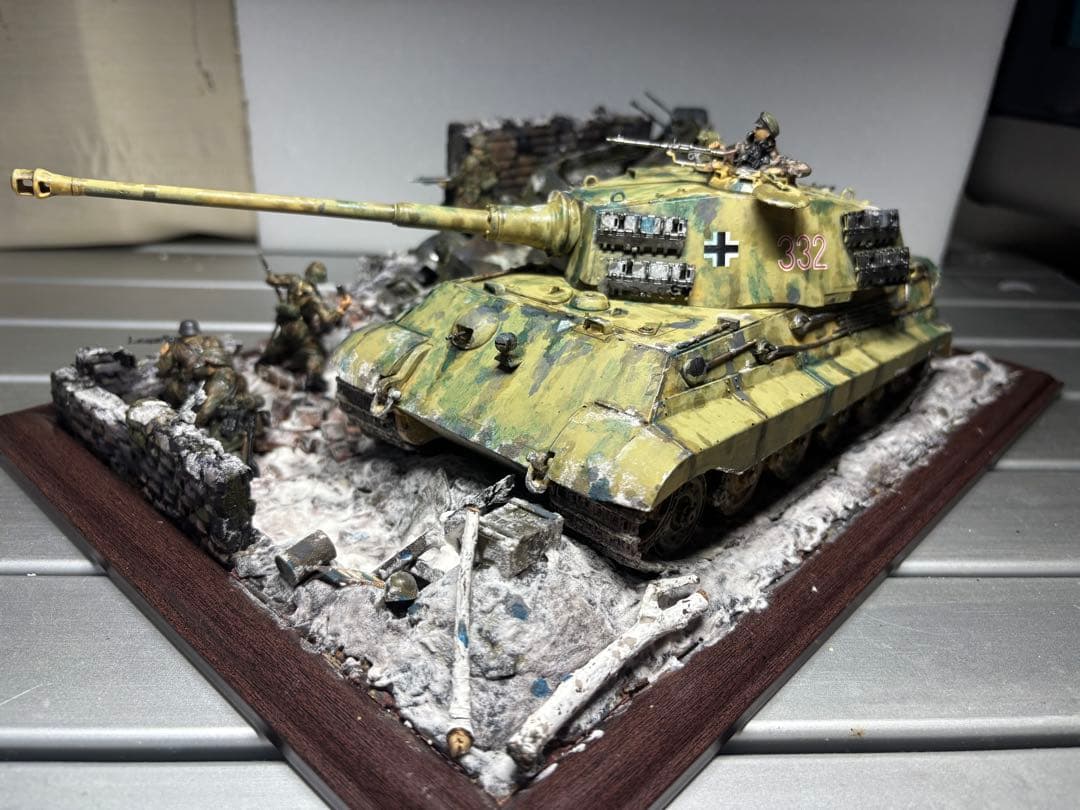 キングタイガー　M16ハーフトラック　歩兵