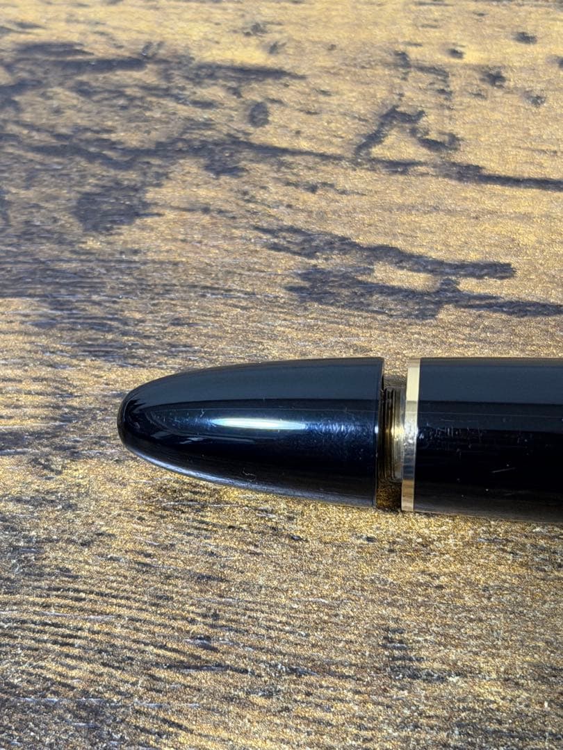 西ドイツ製　極太字　デュマ型ペン芯　14K 中白　モンブラン　万年筆