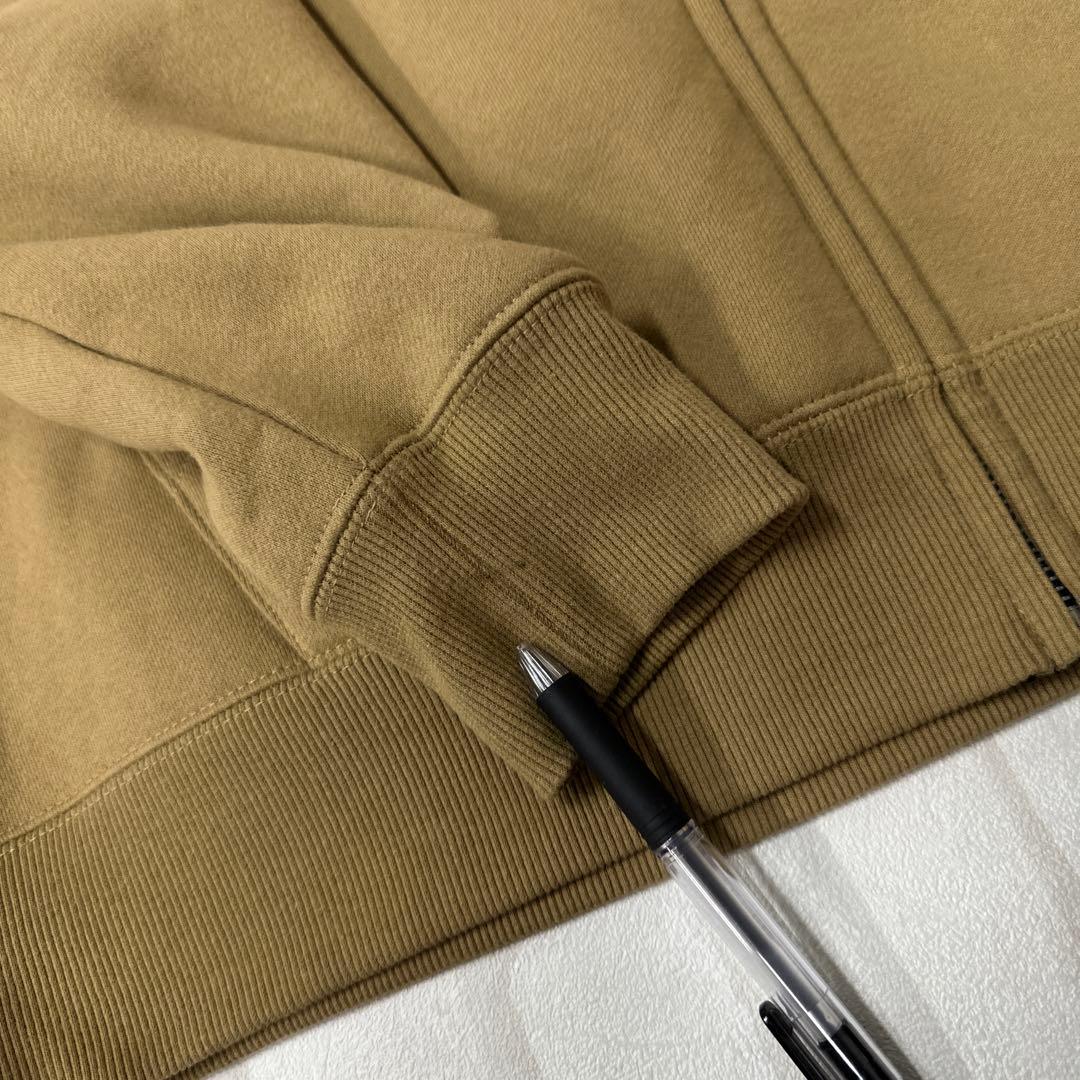 アヴィレックス AVIREX バーシティ ロゴ 刺繍 ワッペン ジップ パーカー