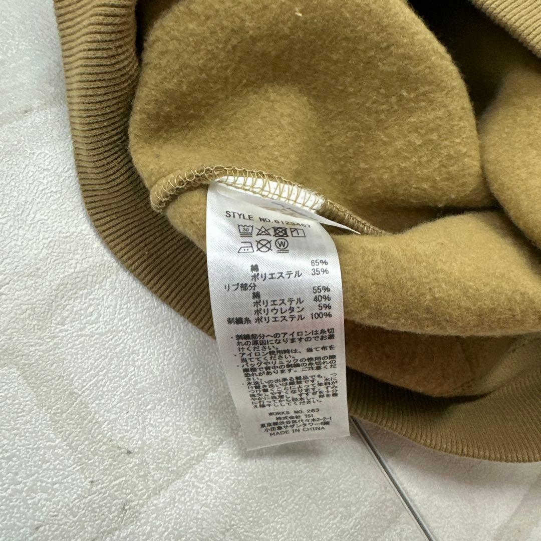 アヴィレックス AVIREX バーシティ ロゴ 刺繍 ワッペン ジップ パーカー