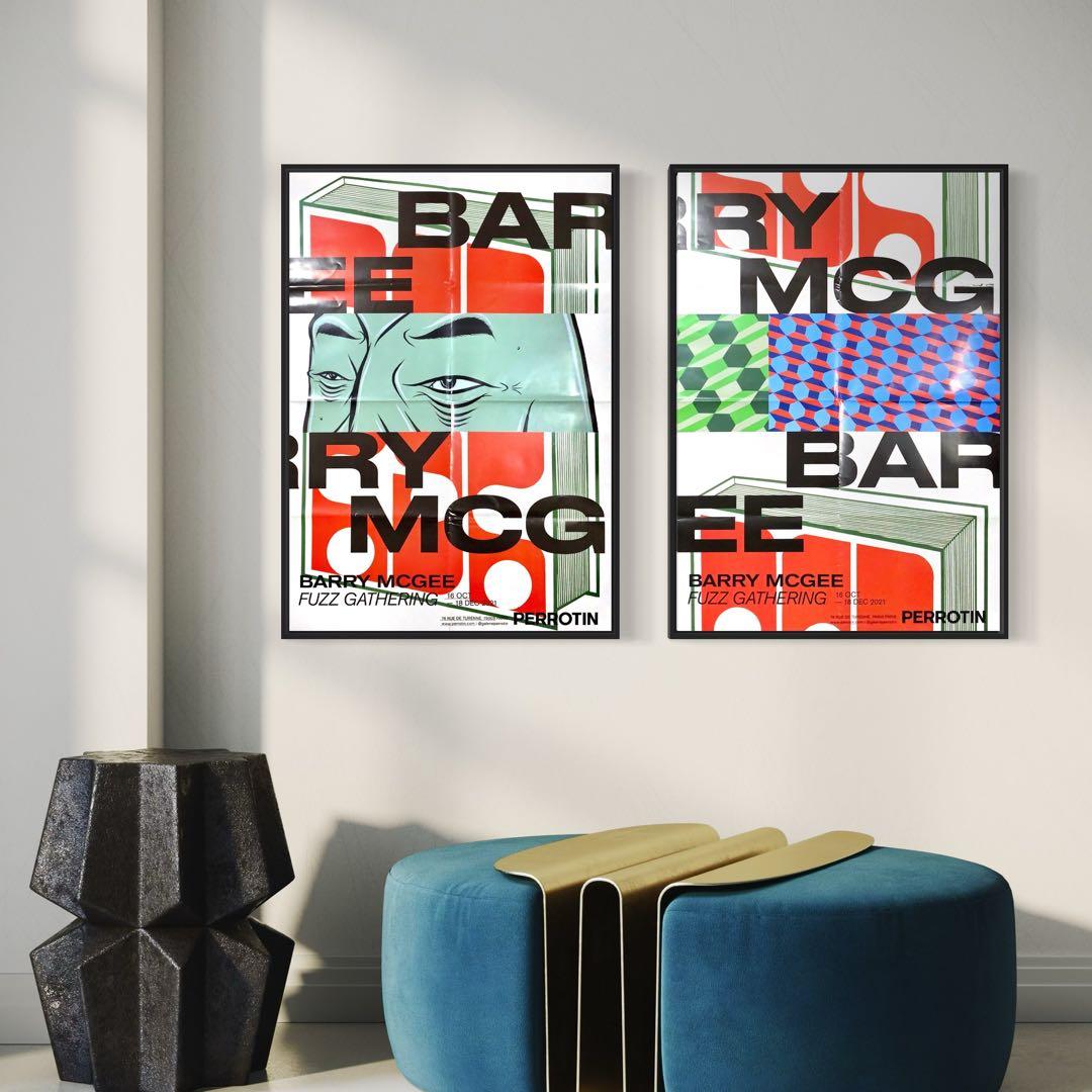 【1setのみ】バリー・マッギー　ポスター2枚セット　BARRY MCGEE