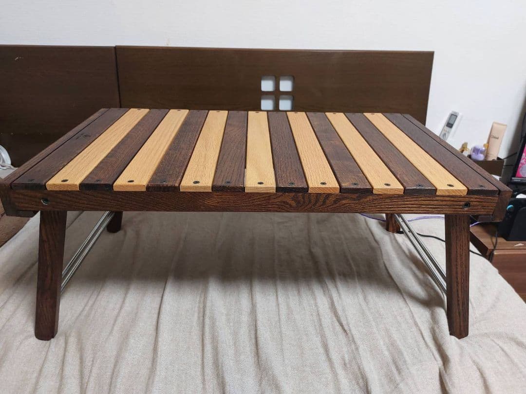 ☆ KIMICAMPゼブラテーブル☆（収納袋付き）